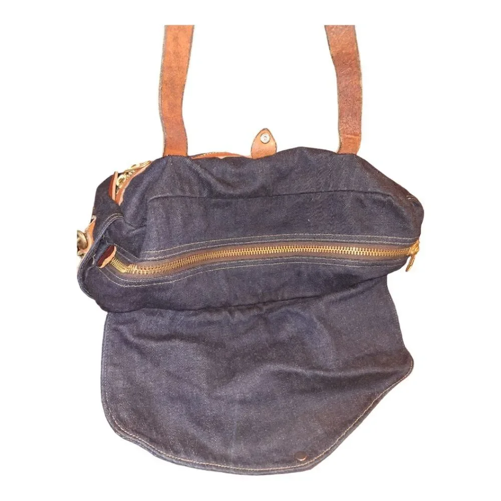 RARE Filson Lucky Brand Japanese Selvedge Denim Satchel Briefcase Bag NEW 2011